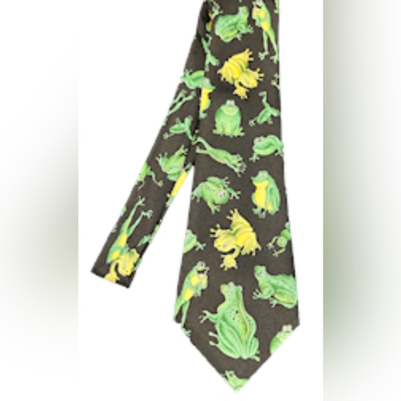🐸FUN FROG TIE! DESIGNS BY A.ROGERS! DRESS UP & HAVE FUN! 🐸 #savethefrogs - Picture 7 of 16